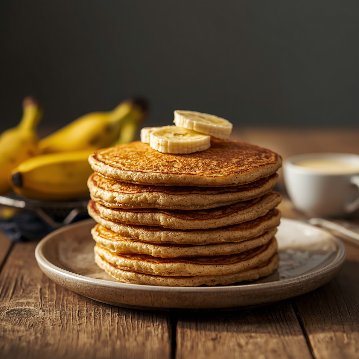 Bananen-Pancakes ohne Mehl — 3 Zutaten